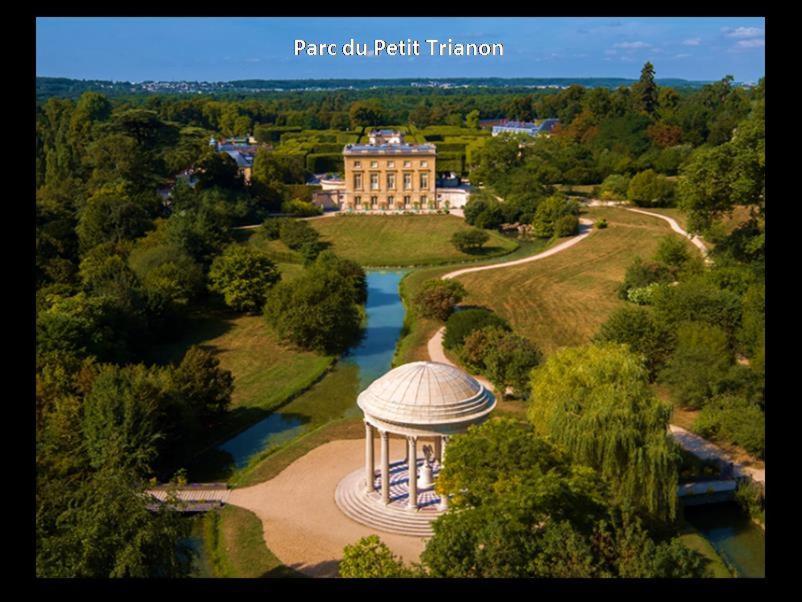 Au Petit Trianon Bleu Leilighet Versailles Eksteriør bilde