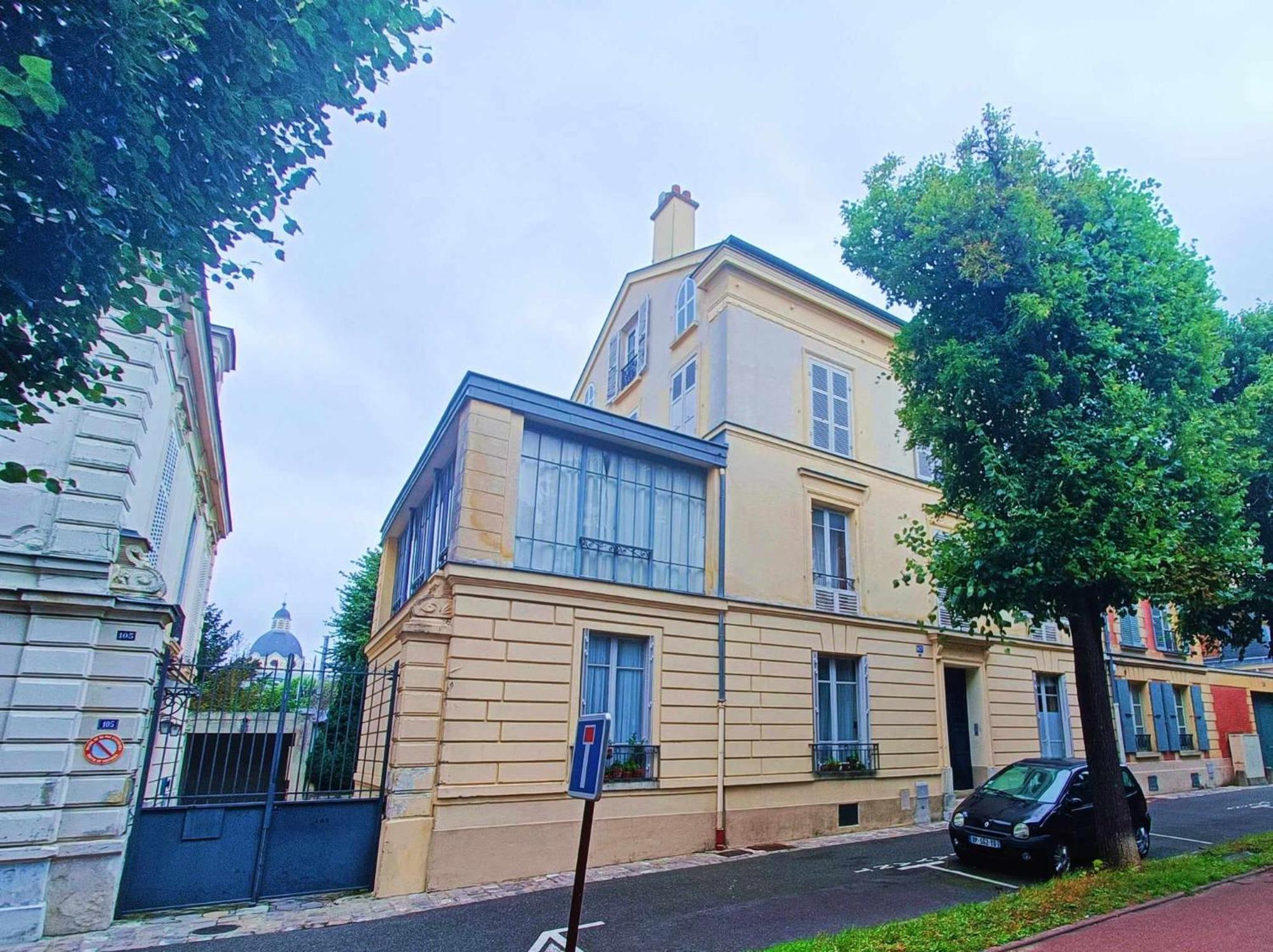 Au Petit Trianon Bleu Leilighet Versailles Eksteriør bilde